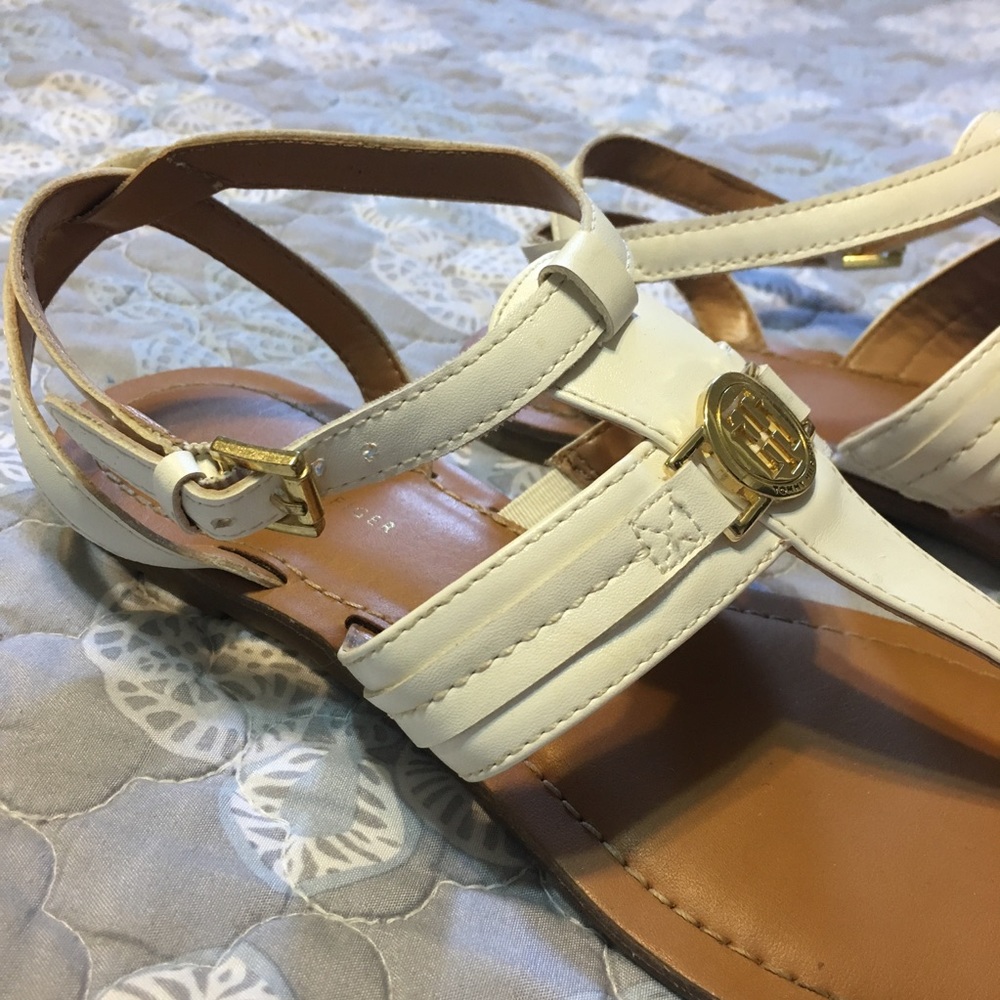 Tommy Hilfiger sandals with gold Detail